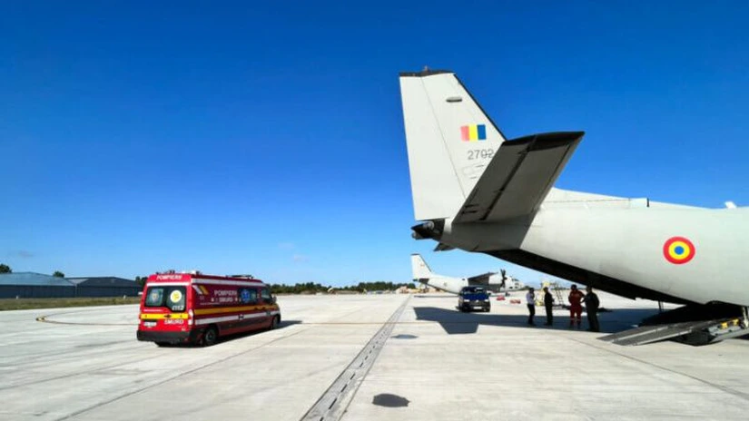 MApN: Încă un rănit în explozia de la Crevedia - transportat pe cale aeriană într-un spital din Germania