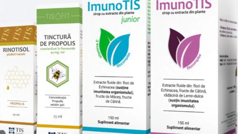 Ana Ofrim a ieşit din acţionariatul producătorului românesc de suplimente şi medicamente Tis Farmaceutic cu afaceri nete anuale de peste 33 de milioane de lei