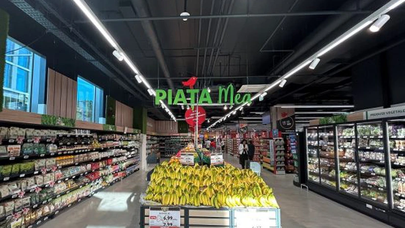 Auchan a deschis primul supermarket de mari dimensiuni din București