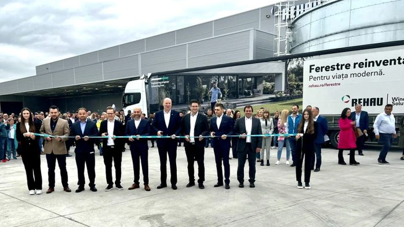 REHAU Window Solutions a inaugurat Centrul Logistic de la Cisnădie, după o investiție de 10 milioane de euro