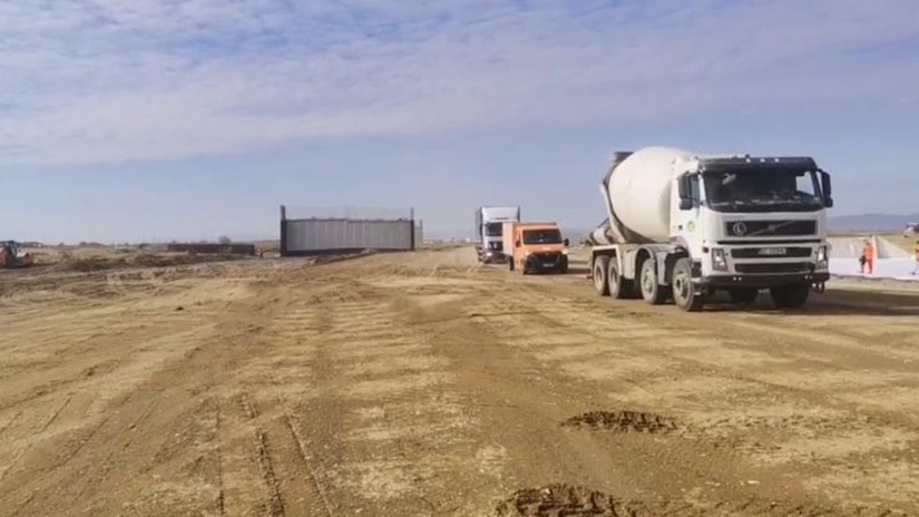 Autostrada Moldovei A7: Imagini de pe loturile UMB din jurul orașului Focșani VIDEO