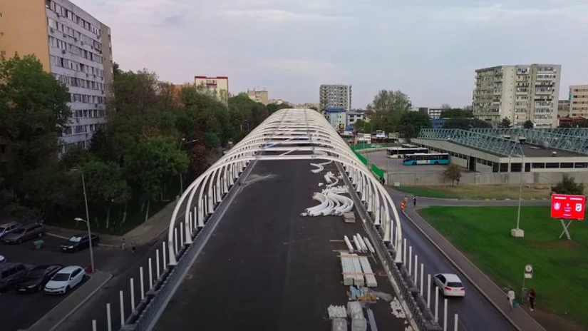 S-au făcut testele de rezistenţă la Pasajul Europa Unită, cel mai nou pasaj din București