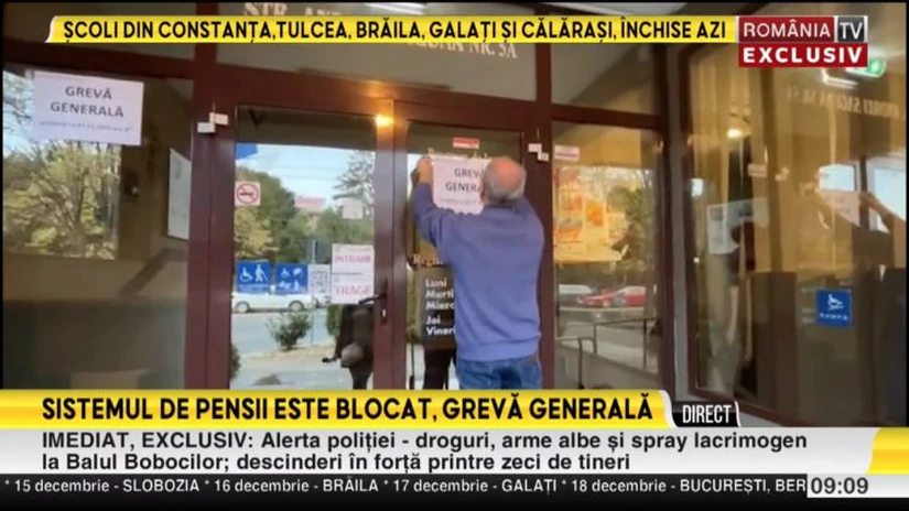 CNPP anunță că plata pensiilor nu este pusă în pericol, în ciuda grevei generale declanșate de angajații din casele teritoriale