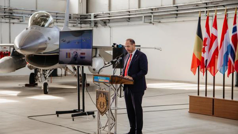 A fost inaugurat la Fetești primul centru european de instruire a piloților pentru avioanele de vânătoare F-16