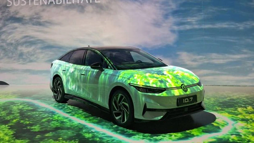 Cel mai avansat model electric Volkswagen, ID.7, a fost prezentat în România