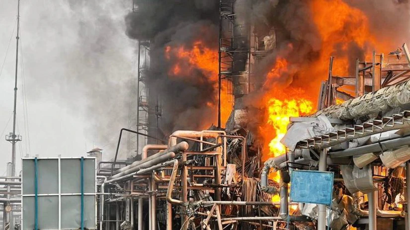 Rusia acuză Ucraina că a atacat un terminal de gaz în apropiere de Sankt Petersburg