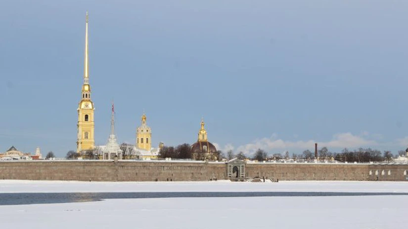 Temperatura din Sankt Petersburg a atins minus 25,3 grade Celsius, un record în ultimii 74 de ani