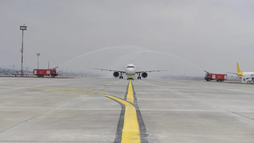 Aeroportul Internațional Cluj a inaugurat o nouă platformă pentru staționarea avioanelor. Companiile vor putea crește astfel frecvența zborurilor și diversifica destinațiile