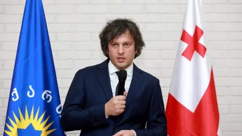 Prim-ministrul georgian Kobahidze acuză Ucraina că vrea să extindă războiul cu Rusia pe teritoriul țării sale, după ce la frontieră a fost interceptat un transport de explozibili