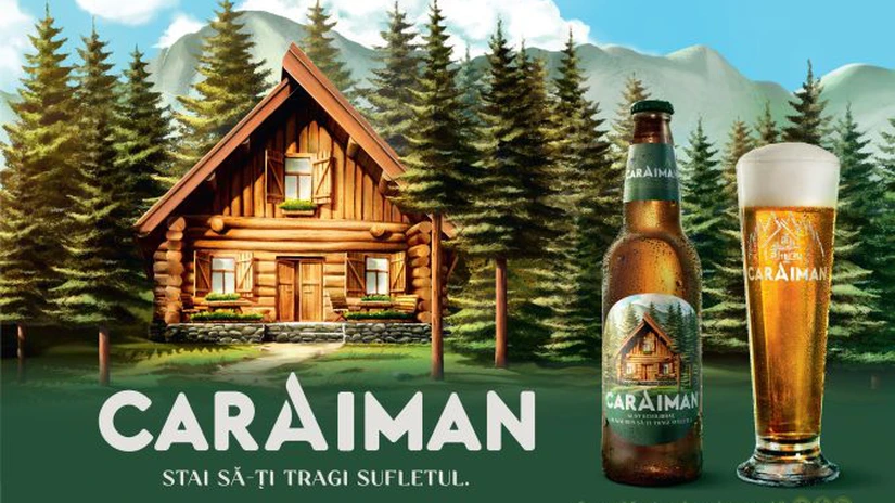 Bergenbier S.A. reinventează brandul Caraiman și-l lansează pe segmentul de bere core
