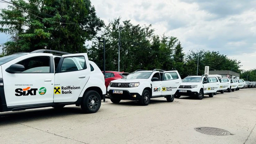 Grupul Raiffeisen a încheiat un parteneriat cu firma de leasing operațional SIXT Group România, pentru asigurarea de servicii de mobilitate