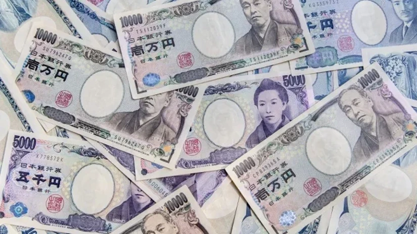 Moneda japoneză atinge cel mai slab nivel din ultimii 34 de ani