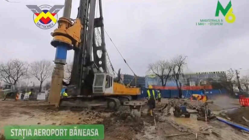 Metrorex prezintă stadiul lucrărilor la Magistrala 6 de metrou, 