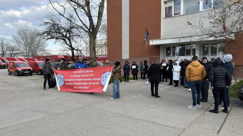 Șefii Sindicatului Poșta Română analizează propunerea făcută de companie pentru a înceta greva. Salariile nete ar urma să crească în medie în acest an cu 369 de lei