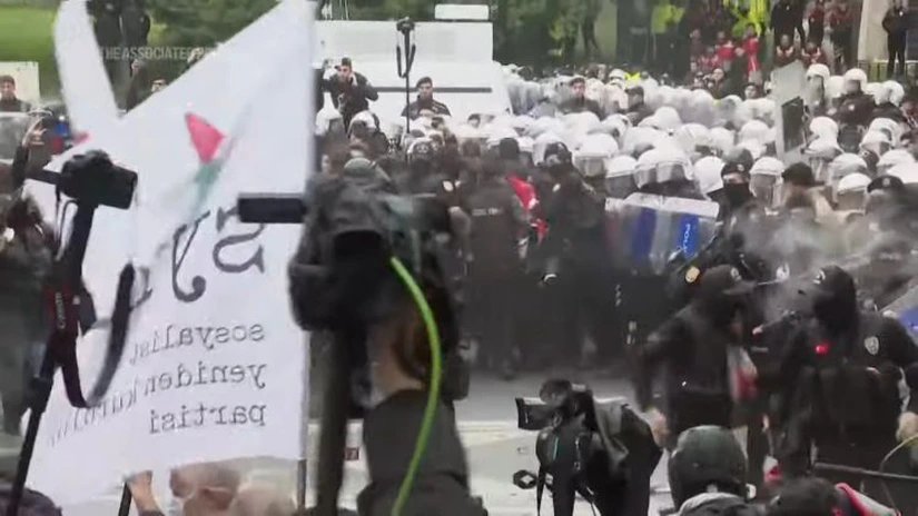Zeci de mii de oameni vor protesta și azi, la Istanbul, împotriva închiderii primarului Ekrem Imamoglu