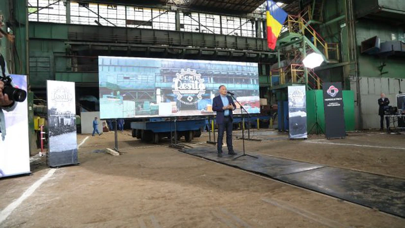 Hidroelectrica va aloca în următorii patru ani un buget de 1 miliard de lei Uzinei Constructoare de Mașini Hidroenergetice, fosta UCM Reșița