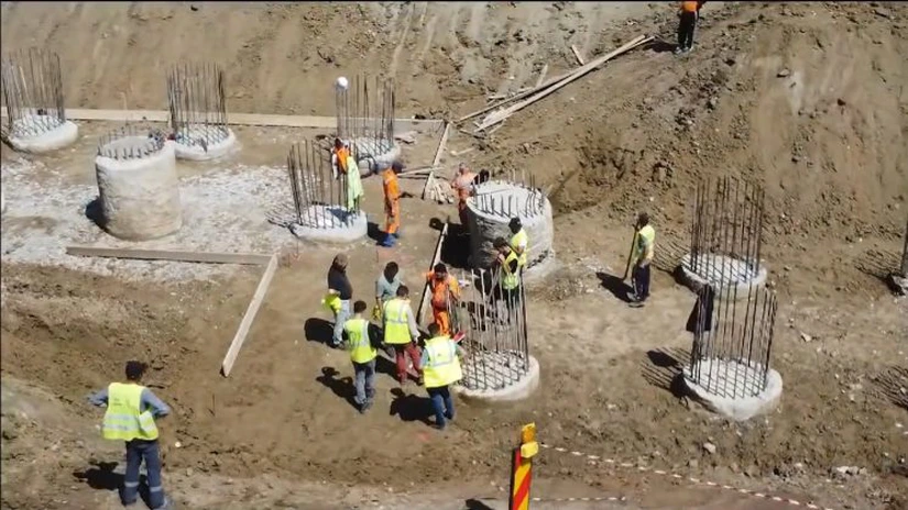 Autostrada Bucureștiului A0: Start bun al chinezilor pe lotul 3 Nord - secretar de stat VIDEO