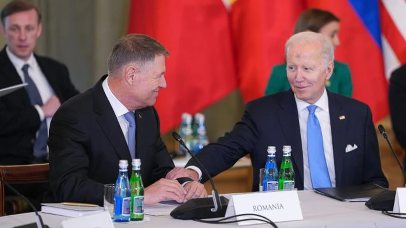Iohannis se întâlneşte cu Joe Biden, la Casa Albă