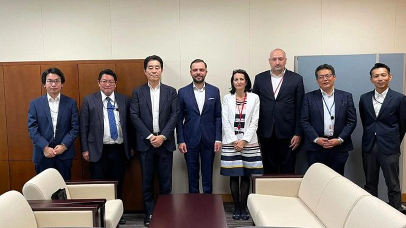 Președintele AMEPIP Mihai Precup a discutat la Tokyo despre posibila colaborare dintre firmele românești și cele japoneze în reconstrucția Ucrainei