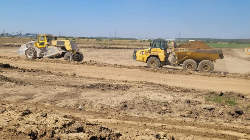 Autostrada Bucureștiului A0: Chinezii de la CCECC au realizat 9% din lucrările pe lotul 3 Nord în trei luni