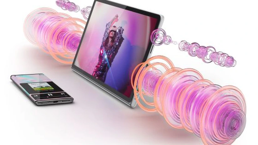 Lenovo lansează Tab Plus, tabletă destinată iubitorilor de muzică care e echipată cu opt difuzoare JBL