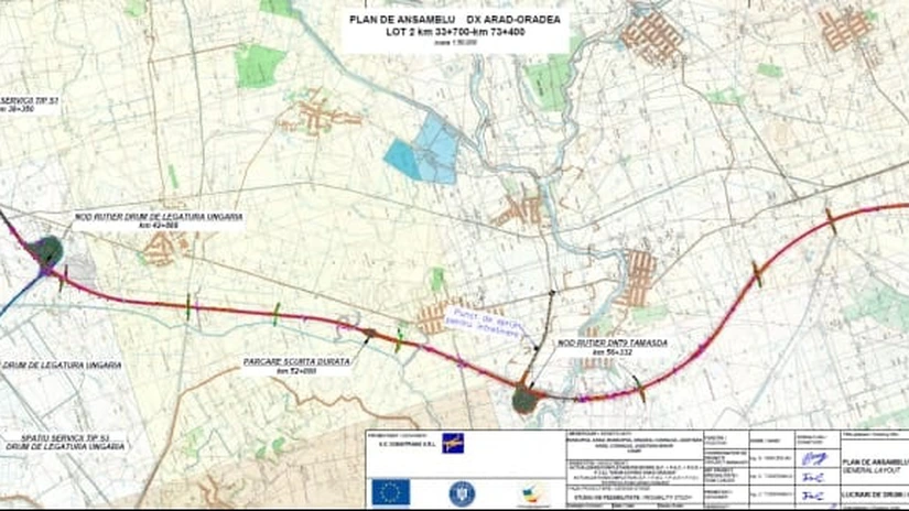 CNAIR a primit opt oferte la licitația pentru construirea lotului 2 ai drumului expres Arad - Oradea