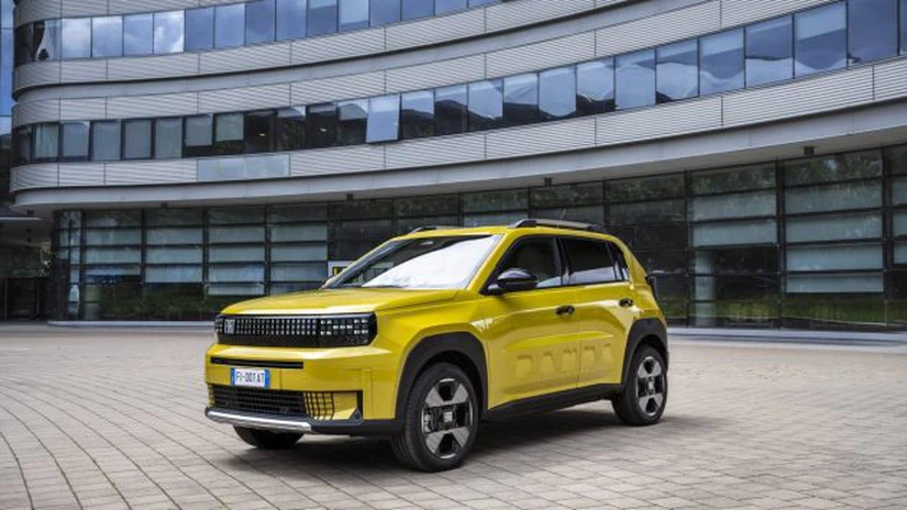 Fiat a prezentat versiunea electrică a Grande Panda. Vor urma variante termice și hibride