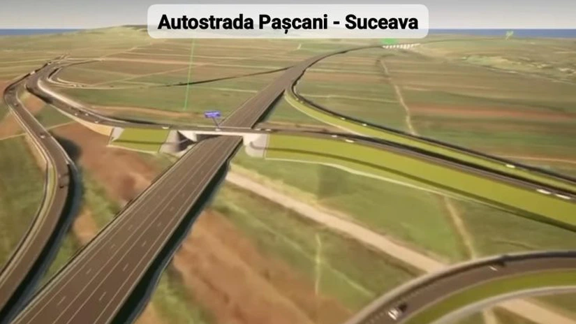 Autostrada A7 Pașcani - Suceava: A apărut anunțul de licitație pentru lotul 2