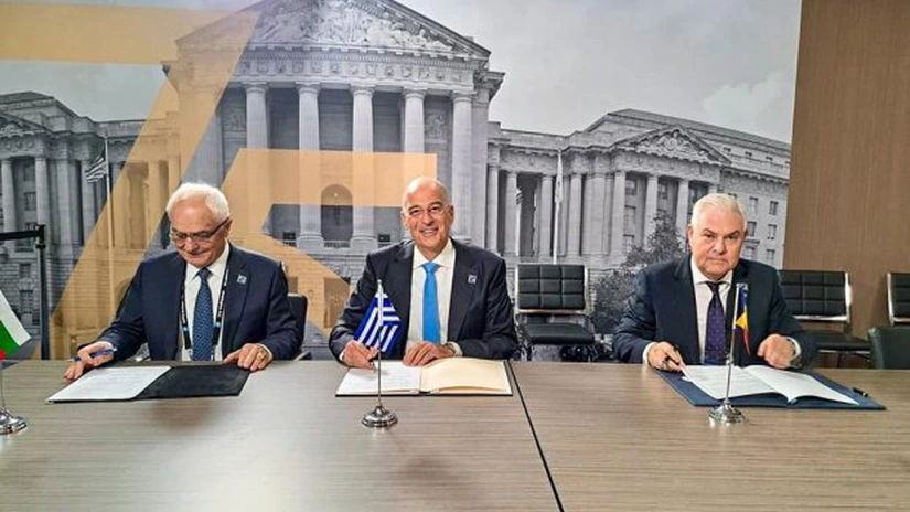 Coridor de Mobilitate Militară între România, Bulgaria și Grecia: MApN a semnat o scrisoare de intenție la Washington