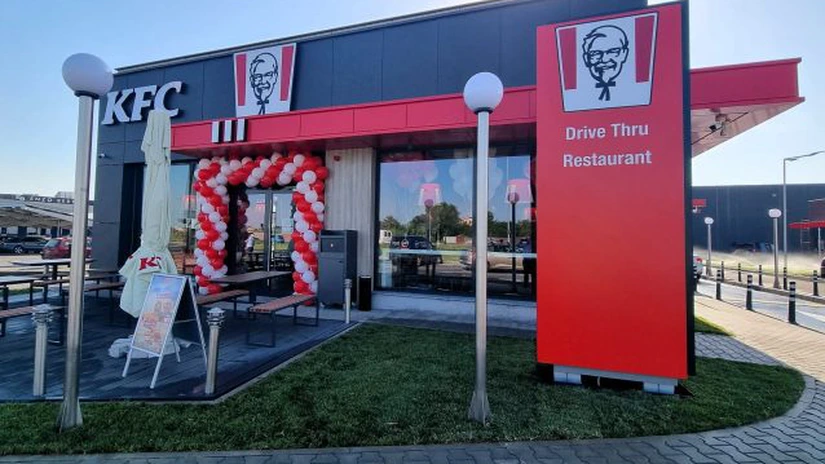 KFC a deschis primul său restaurant drive thru din Craiova