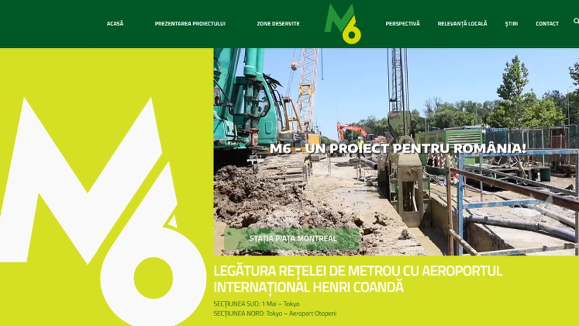 Magistrala 6: Metrorex lansează site dedicat 