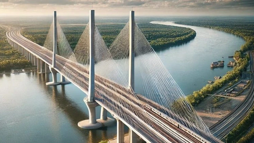 Pod Giurgiu - Ruse II: Comisia Europeană a aprobat o finanțare de 2,5 miliarde de euro pentru construcția noului pod peste Dunăre - presa bulgară