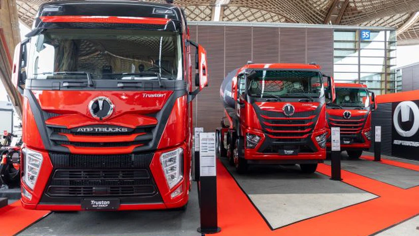 Constructorul român ATP Trucks Automobile lansează noul model Truston 8x4 la IAA Transportation 2024