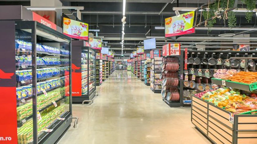 Auchan ajunge la opt supermarketuri de mari dimensiuni. A deschis o unitate de 1.500 de mp în sectorul șase al Capitalei