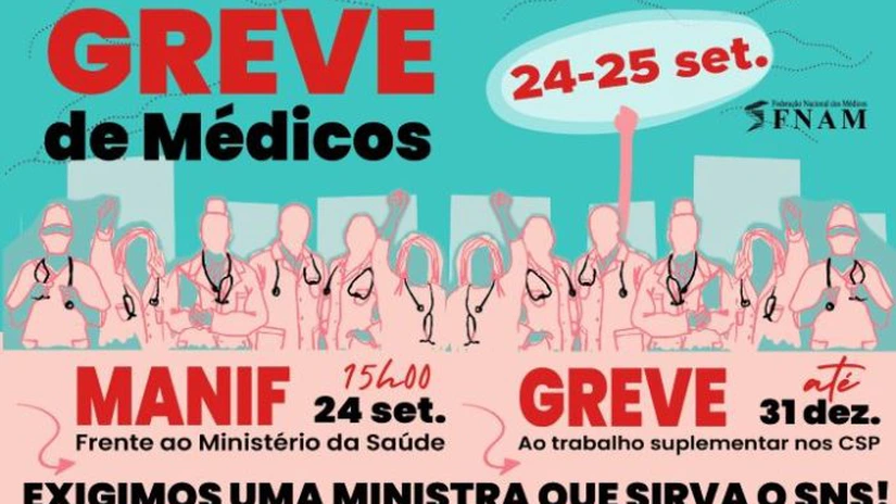 Medicii din Portugalia au intrat în grevă. A cincea din ultimul an și jumătate