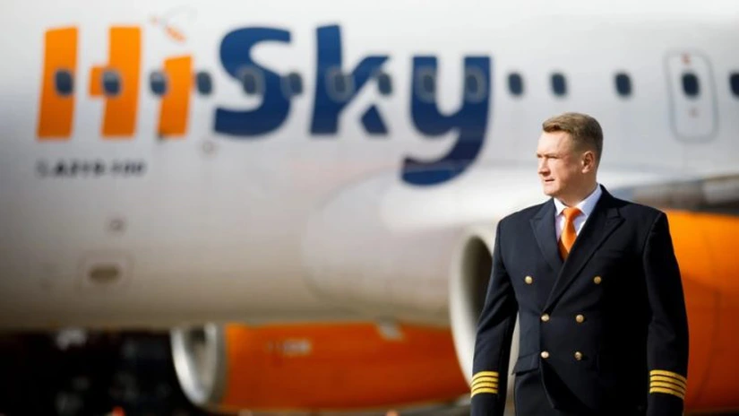 HiSky zboară pe profit. Compania care a luat locul Blue Air a realizat afaceri de peste 170 de milioane de euro în 2023