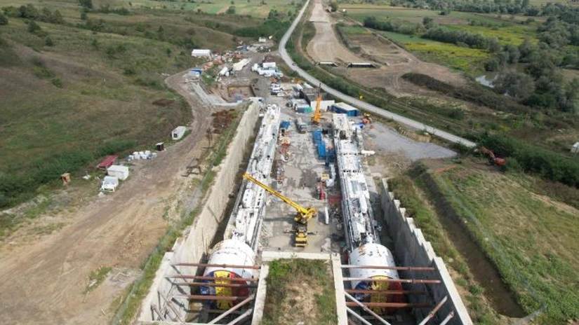 Calea ferată Brașov - Sighișoara: Instalarea TBM-urilor 3 și 4 pentru săparea tunelului Homorod se apropie de final - secretar de stat