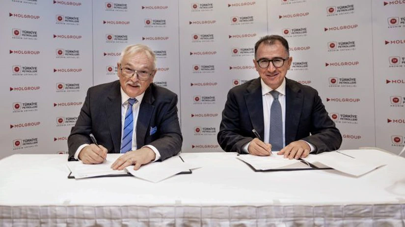 Memorandum semnat între MOL și Turkish Petroleum. cele două companii vor stabili un parteneriat strategic pentru explorarea hidrocarburilor zona caspină, Turcia și Arica de Nord