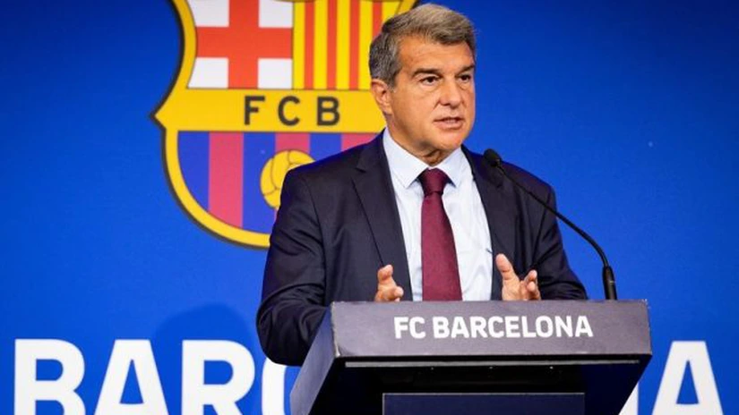 Joan Laporta a inaugurat academia de fotbal FC Barcelona din București