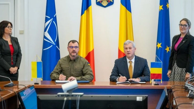 Cătălin Predoiu, la întâlnirea cu ministrul ucrainean de Interne: România trebuie să participe la reconstrucția Ucrainei după terminarea războiului