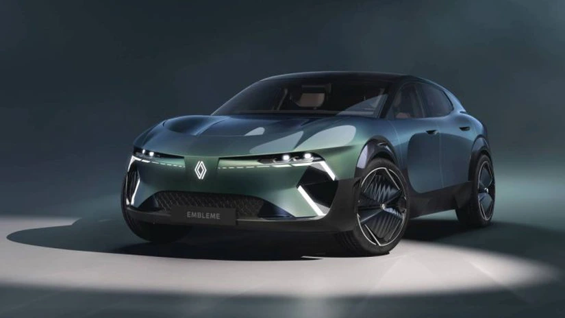 Conceptul Embleme, soluția Renault pentru a reduce emisiile de CO2 cu 90% comparativ cu un vehicul echivalent de astăzi