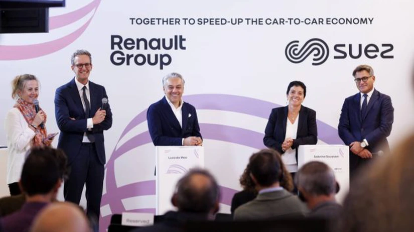 Renault atrage grupul SUEZ în compania sa The Future is Neutral care oferă soluții în domeniul economiei circulare