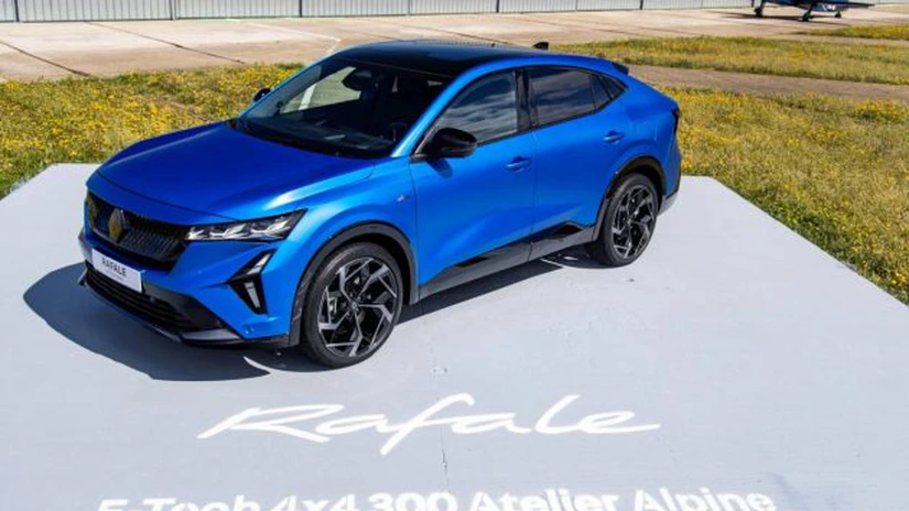Renault Rafale E-Tech 4x4: PHEV, 300 CP, 105 km autonomie electrică