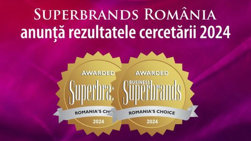 Lista celor mai importante mărci din România, eligibile pentru statutul de Superbrand - Superbrands România