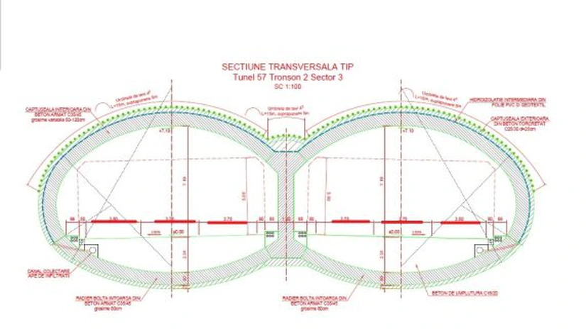 CNIR a lansat licitația pentru construirea lotului 2B (Grințieș-Pipirig) din Autostrada A8, prima din țară cu tuneluri prevăzută cu 3 benzi pe sens