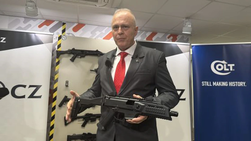 Producătorul de armament Colt CZ Group va asambla arme în România, în colaborare cu Transcarpat - FOTO şi VIDEO