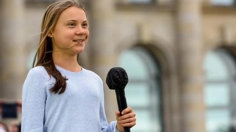 Ce crede Greta despre candidații la președinția SUA. Trump e mult mai periculos, dar și el, și Kamala au mâinile pătate de sânge