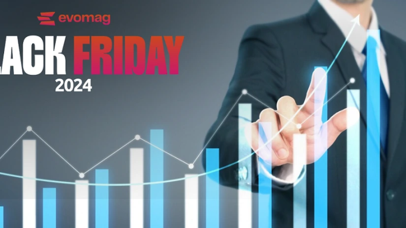 Black Friday 2024 la evomag: comenzi de 7 milioane de euro, în creștere cu 10% față de anul trecut