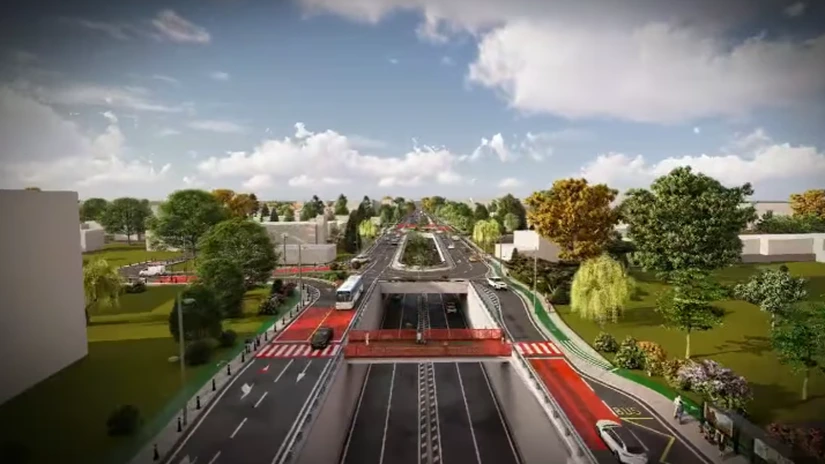 Pasaje rutiere pe drumuri naționale: Cum va arăta cel din Bragadiru, de pe DN6