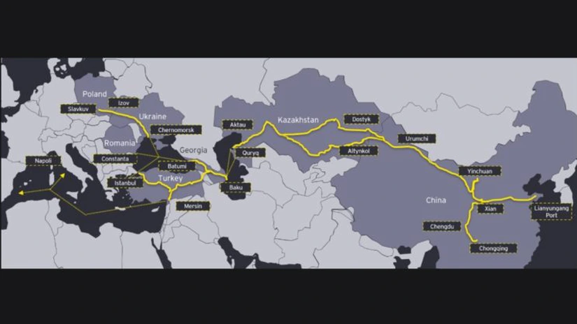 BERD vrea să investească 1,25 miliarde de euro în două proiecte din Kazahstan, pentru a creşte capacitatea rutei de transport China-Europa ocolind Rusia
